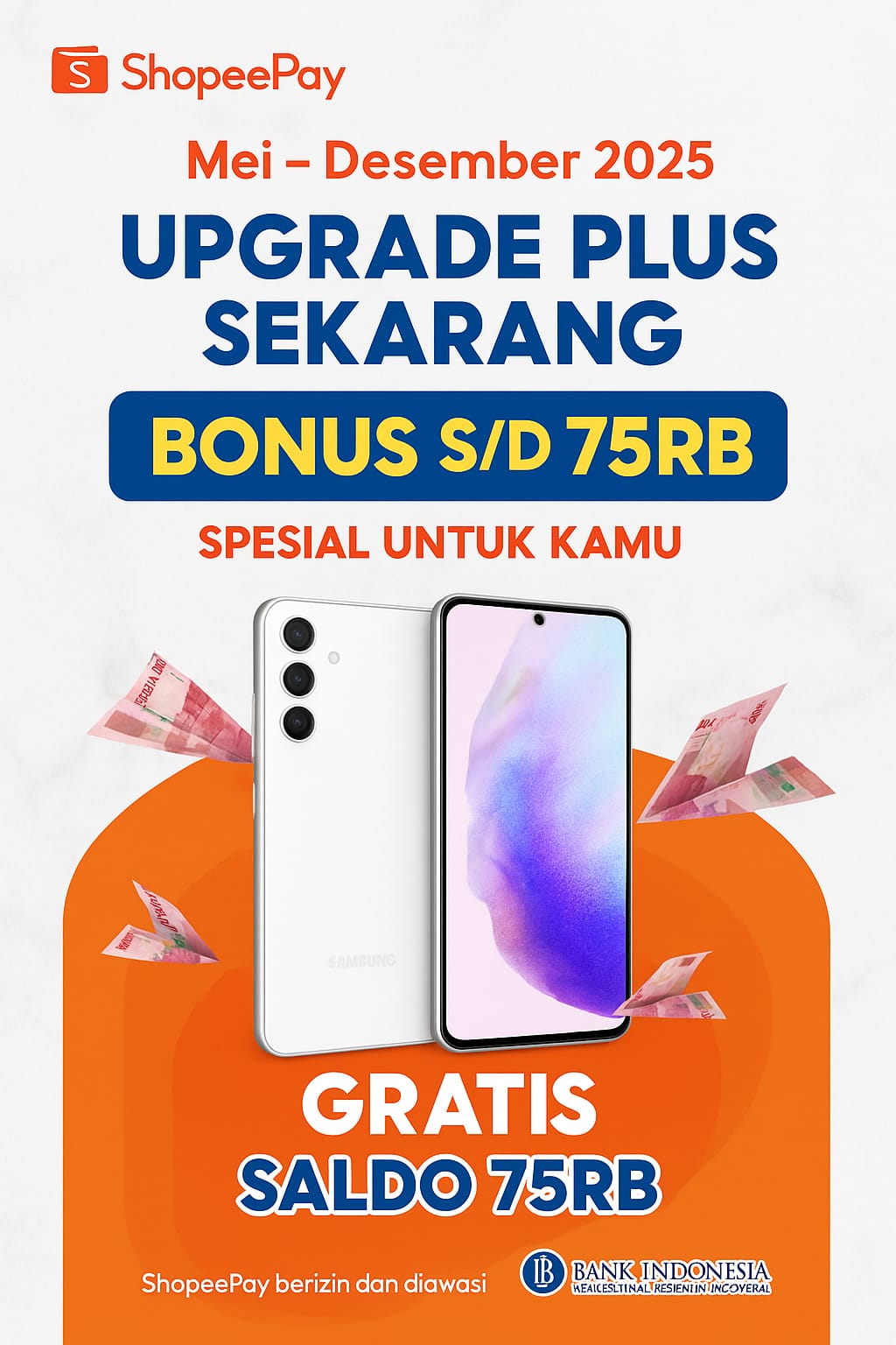 Orang sedang memegang HP